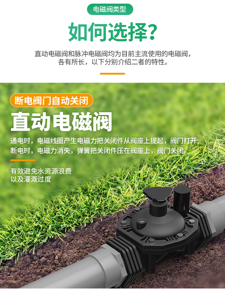先導式灌溉電磁閥