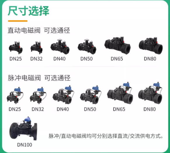 先導式灌溉電磁閥